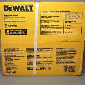 DeWalt Jobsite Bluetooth Speaker Kit